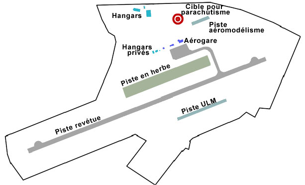 Plan de l'aérodrome